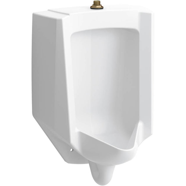 Kohler - BardonE High-Efficiency Urinal (HEU), washout, wall-hung, 0.125 gpf to 1.0 gpf, top spud, antimicrobial - White
