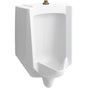 Kohler - BardonE High-Efficiency Urinal (HEU), washout, wall-hung, 0.125 gpf to 1.0 gpf, top spud, antimicrobial - White