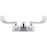 Triton Bowe 1.0 gpm centerset bathroom sink faucet with aerated flow and wristblade handles, drain not included
