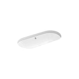 Iron Plains 33'' oval drop-in/undermount bathroom sink