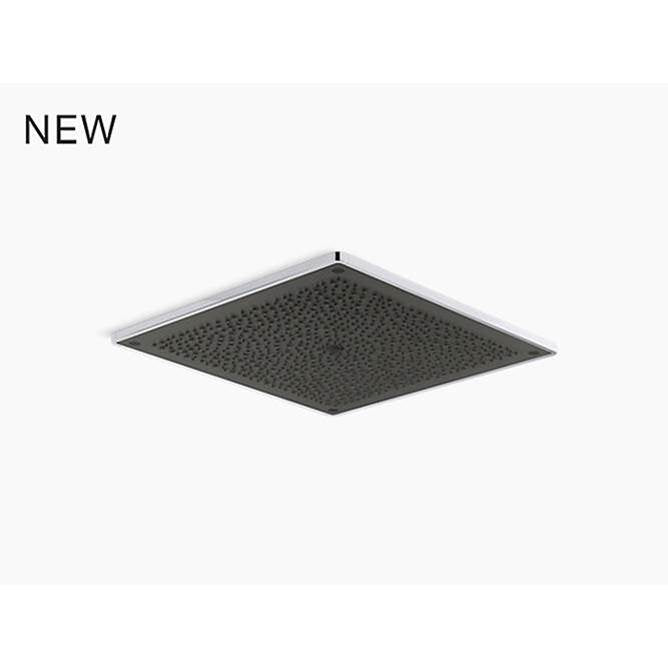 Kohler - Real Rain 19'' two-function overhead shower panel, 2.5 gpm - Thunder Grey