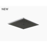 Kohler - Real Rain 19'' two-function overhead shower panel, 2.5 gpm - Thunder Grey