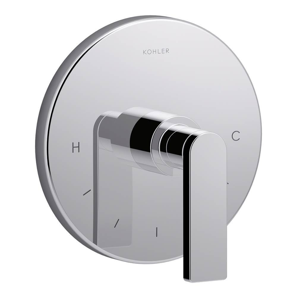 Kohler - Composed MasterShower temperature control valve trim with lever handle - Polished Chrome