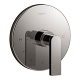 Kohler - Composed MasterShower temperature control valve trim with lever handle - Vibrant Titanium