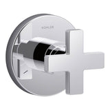 Kohler - Composed MasterShower transfer valve trim with cross handle - Polished Chrome