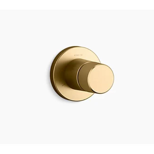 Kohler - Components MasterShower transfer valve trim with Oyl handle - Vibrant Brushed Moderne Brass