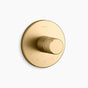 Kohler - Components MasterShower temperature control valve trim with Oyl handle - Vibrant Brushed Moderne Brass