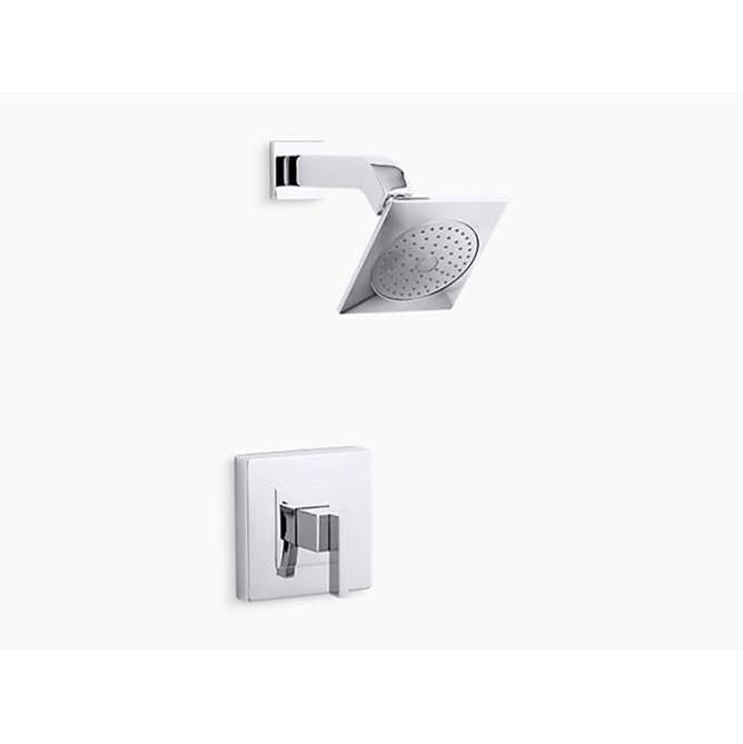 Kohler - Loure Rite-Temp shower trim kit, 2.5 gpm - Polished Chrome