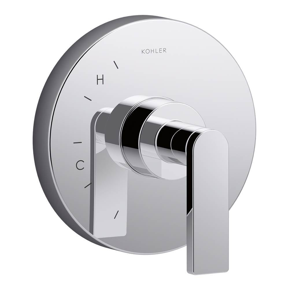 Kohler - Composed Rite-Temp valve trim with lever handle - Polished Chrome
