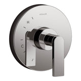 Kohler - Composed Rite-Temp valve trim with lever handle - Vibrant Titanium