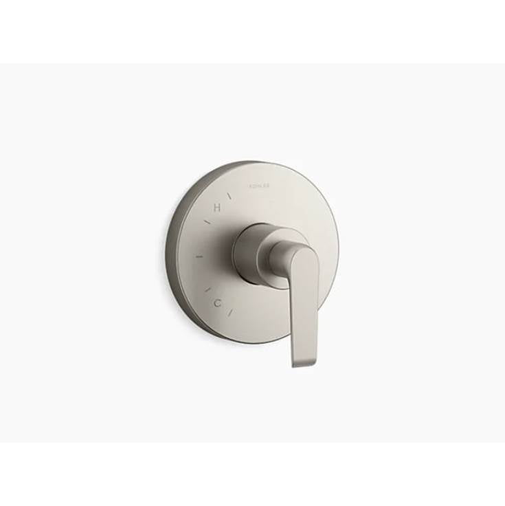 Kohler - Avid Rite-Temp valve trim with lever handle - Vibrant Brushed Nickel