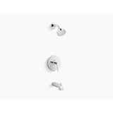 Kohler - Pitch Rite-Temp bath and shower trim kit, 1.75 gpm - Polished Chrome