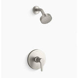 Kohler - Pitch Rite-Temp shower trim kit, 1.75 gpm - Vibrant Brushed Nickel