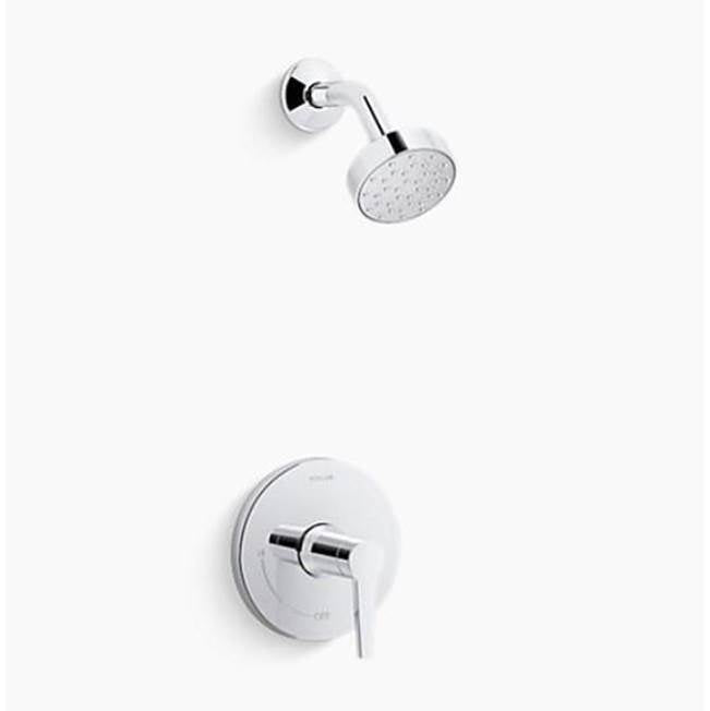 Kohler - Pitch Rite-Temp shower trim kit, 1.75 gpm - Polished Chrome