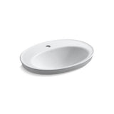Kohler - Serif 22-1/4'' oval drop-in bathroom sink - White