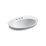 Kohler - Serif 22-1/4'' oval drop-in bathroom sink - White