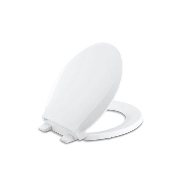Kohler - Cachet Quiet-CloseE round-front toilet seat - White