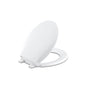 Kohler - Cachet Quiet-CloseE round-front toilet seat - White