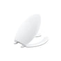 Kohler - LustraE Elongated toilet seat with antimicrobial agent - White