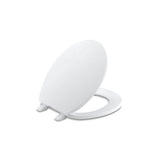 Kohler - BreviaE Quick-ReleaseE round-front toilet seat - White