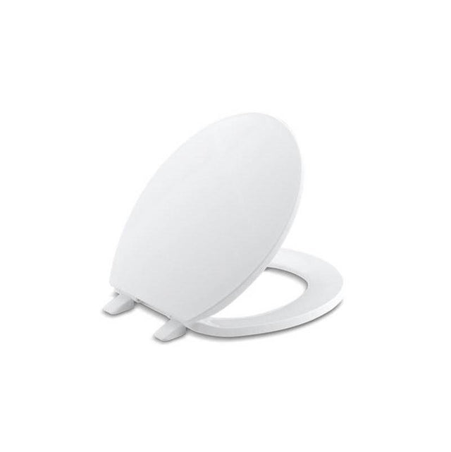 Kohler - BreviaE Quick-ReleaseE round-front toilet seat - White