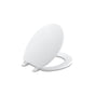 Kohler - BreviaE Quick-ReleaseE round-front toilet seat - White