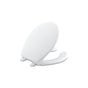 Kohler - LustraE Round-front toilet seat - White
