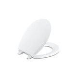 Kohler - LustraE Quick-ReleaseE round-front toilet seat - White
