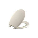 Kohler - LustraE Quick-ReleaseE round-front toilet seat - Almond