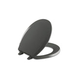 Kohler - LustraE Quick-ReleaseE round-front toilet seat - Thunder Grey