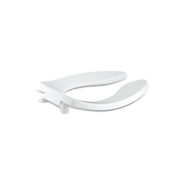 Kohler - LustraE Elongated toilet seat with check hinge - White