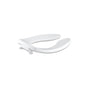 Kohler - LustraE Elongated toilet seat with check hinge - White
