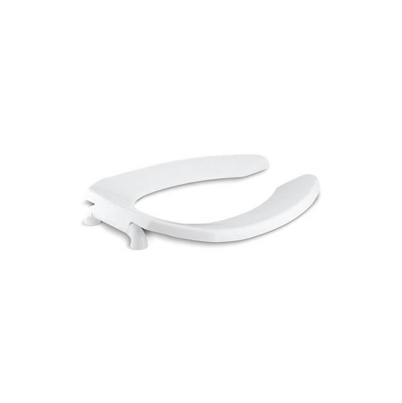 Kohler - LustraE Elongated toilet seat with check hinge - White