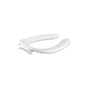 Kohler - LustraE Elongated toilet seat with check hinge - White