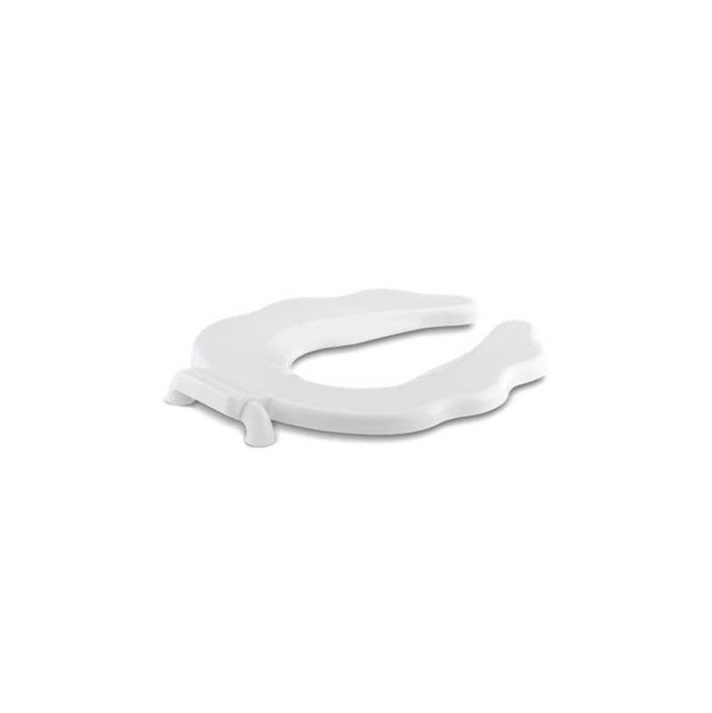 Kohler - PrimaryE Commercial round-front toilet seat with antimicrobial agent - White