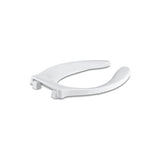 Kohler - Stronghold Elongated toilet seat with integrated handle and self-sustaining check hinge - White