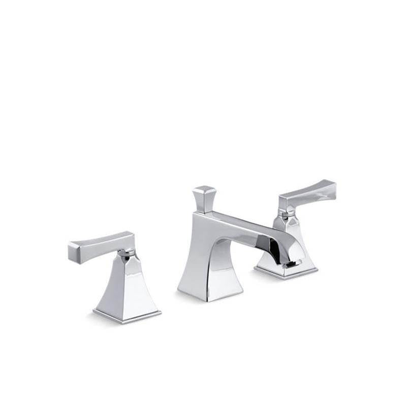 Kohler - Memoirs Stately Widespread bathroom sink faucet, 1.2 gpm - Polished Chrome