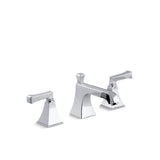 Kohler - Memoirs Stately Widespread bathroom sink faucet, 1.2 gpm - Polished Chrome