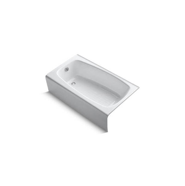 Kohler - SeaforthE 54'' x 30-1/4'' alcove bath, left drain - White