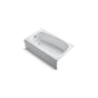 Kohler - SeaforthE 54'' x 30-1/4'' alcove bath, left drain - White
