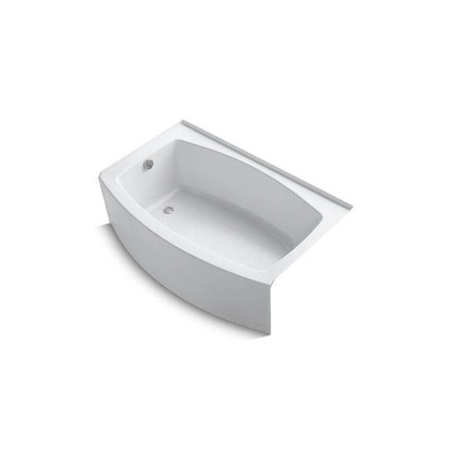 Kohler - Expanse 60'' x 32'' alcove bath, left drain - White
