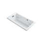 Kohler - Tea-for-Two 71-3/4'' x 36'' drop-in Heated BubbleMassageE air bath - White
