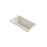 Kohler - Underscore 60'' x 32'' drop-in bath - Biscuit