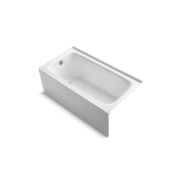 Kohler - Bancroft 60'' x 32'' alcove bath, left drain - White