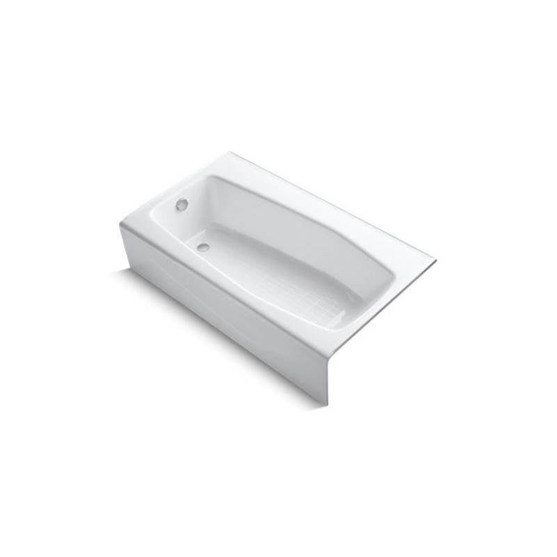 Kohler - Villager 60'' x 34-1/4'' alcove bath, left drain - White