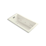 Kohler - Tea-for-Two 71-3/4'' x 36'' drop-in/undermount whirlpool bath - Biscuit