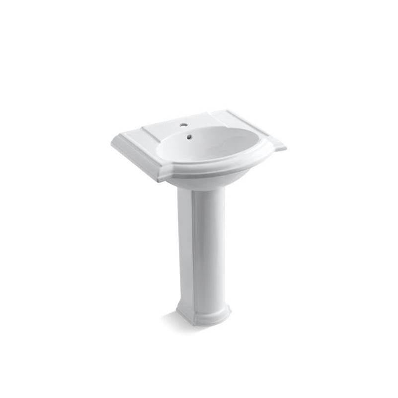 Kohler - Devonshire 24-1/4'' rectangular pedestal bathroom sink - White
