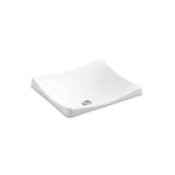 Kohler - DemiLav 18-1/4'' rectangular vessel bathroom sink, no overflow - White