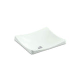 Kohler - DemiLav 18-1/4'' rectangular vessel bathroom sink, no overflow - Sea Salt