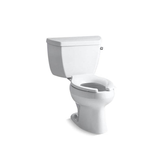 Kohler - Wellworth Classic Two-piece elongated toilet, 1.6 gpf - White